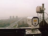 Система передачи данных по лазерному лучу "Мост"; Москва, Ленинградское ш.