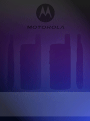 ������ � ������ �������� ������������ Motorola SL4000 � SL4010